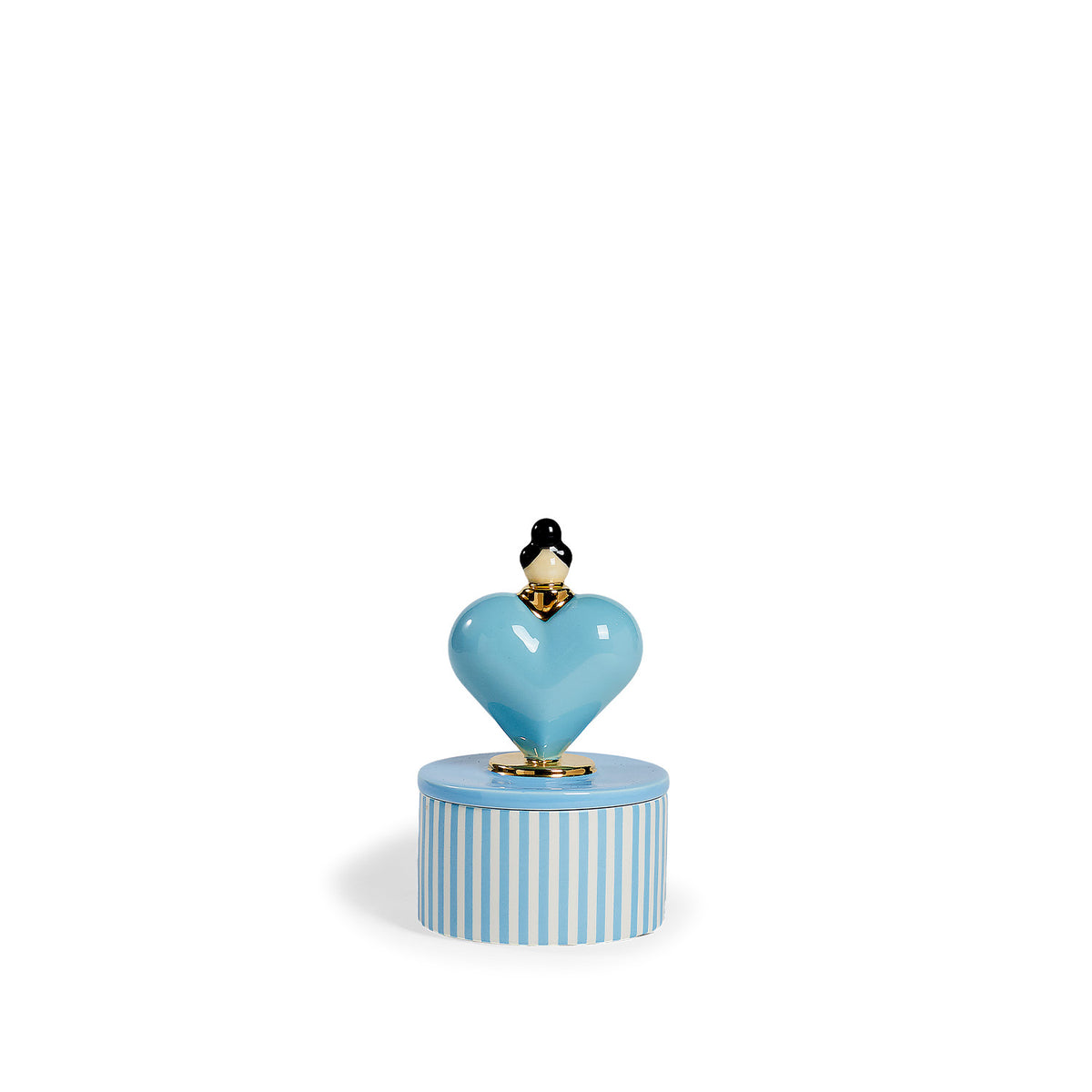 Heart Candle Blue